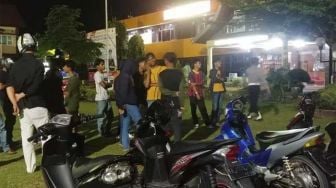 Bubarkan Aksi Balap Liar di Padang, Polisi Jaring Puluhan Motor Knalpot Bising