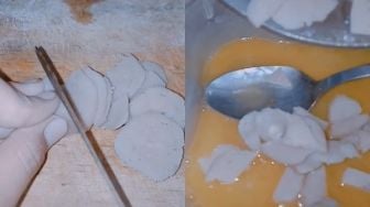Viral Bocil Nge-Vlog Cara Goreng Telur Dadar Campur Bakso, Aksinya Banjir Pujian Publik