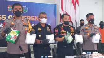 Puluhan Kilogram Sabu Asal Malaysia Gagal Beredar di Indonesia