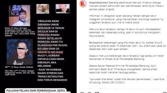 Viral, Tampang Pelaku Pemerkosa Ramai-ramai ABG di Bandung, Netizen: Tembak, Anggap Hewan