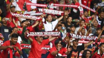 Ayo Hafalin dan Teriakan Saat Nonbar Ini Lirik Lagu Anthem Timnas Indonesia