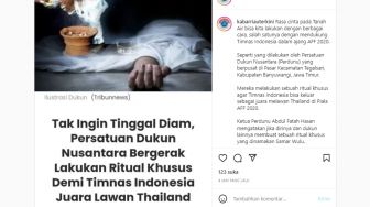 Persatuan Dukun Ngumpul di Banyuwangi, Gelar Ritual Khusus Dukung Timnas di Piala AFF