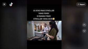 Rayyanza Gumoh di Stroller Seharga Hampir Rp50 Juta, Respon Nagita Slavina Jadi Sorotan