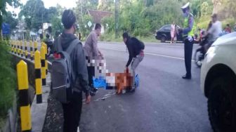 Naik Motor Oleng, Begini Akhir Tragis Pria Mabuk di Banyuwangi Ini