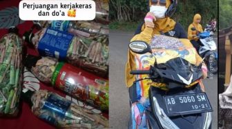 Pekerja Keras, Tiga Tahun Nabung di Botol Bekas Perempuan Ini Bisa Beli Mobil Impian Cash