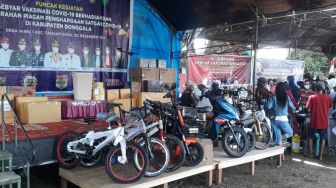 Hadiah Sepeda Motor Disediakan Pemkab Donggala Bagi Warga yang Ikut Vaksinasi