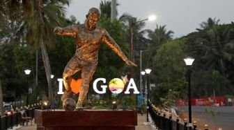 Patung Cristiano Ronaldo di India Tuai Kontroversi