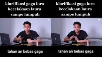 Viral Klarifikasi Gaga Muhammad: Gue Gak Tabrak Laura Anna, Kita Kecelakaan Bareng