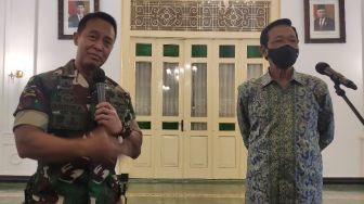 Bertemu Sultan Tiga Jam Lebih, Panglima TNI Andika Perkasa Singgung Soal Klitih