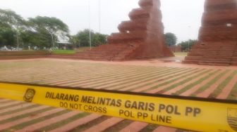 Jelang Malam Tahun Baru, Dua Alun-alun Kota Cirebon Ditutup