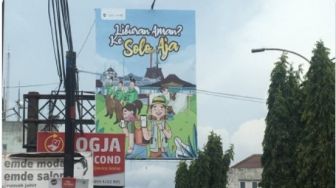 Marak Klitih, Pemkot Solo Pasang Baliho di Jogja, Publik: Marketingnya Juara