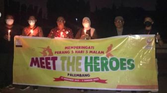 Meet The Heroes, Rangkaian Peringati Perang 5 Hari 5 Malam di Palembang