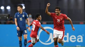 Final Piala AFF: Kambuaya Bawa Timnas Indonesia Unggul 1-0 atas Thailand di Babak I