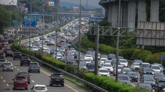 Rekayasa Lalu Lintas Contraflow di Tol Jagorawi Arah Ciawi Diberlakukan untuk Antisipasi Kepadatan Kendaraan