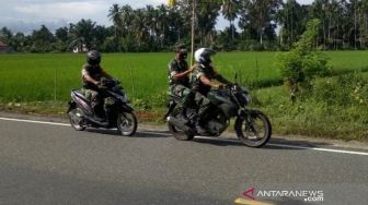 Amankan Tahun Baru di Nagan Raya Aceh, TNI Tingkatkan Patroli Termasuk Pakai Sepeda Motor