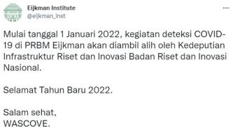 Kisah Ilmuwan Muda Eijkman, Setelah Dengar Dirinya Diberhentikan Usai LBME Melebur ke BRIN