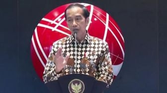 Jokowi Klaim Capaian Vaksinasi 2021 Lampau Target