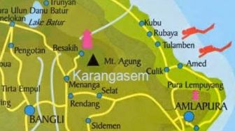 Karangasem Jadi Daerah Dengan Risiko Bencana Tertinggi di Bali