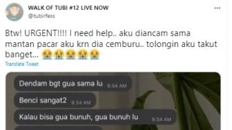 Cemburu Buta, Seorang Wanita Ketakutan Diancam Dibunuh oleh Sang Mantan Kekasih