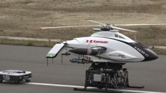 Kenalan dengan Drone Super Kencang dari Kawasaki, Makin Ngacir Pakai Mesin Ninja H2R