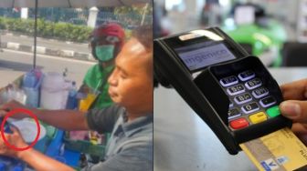 Viral Penjual Kopi Keliling Layani Pembayaran Pakai Mesin Debit, Publik: Tolong Dibanyakin