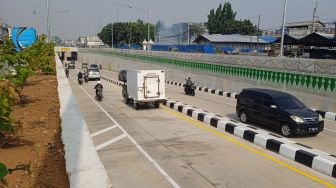 Pemecah Kemacetan, Underpass Bulak Kapal Juga Mempercantik Bekasi