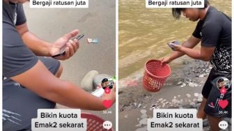 Bergaji Ratusan Juta, Pria Bikin Kuota Emak-Emak Sekarat, Publik: Jadi Ini Pelakunya