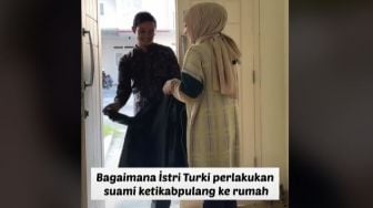 Menikah dengan Wanita Turki, Pria Ini Ungkap Sikap Romantis Istri setiap Pulang Kerja