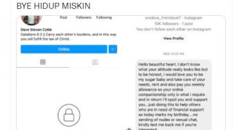 Perempuan Ini Ditawari Bule Buat Jadi Sugar Baby Lewat Instagram: Bye Hidup Miskin