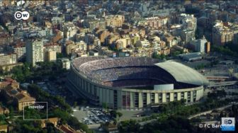 Stadion Terbesar di Eropa, Berkunjung ke Markas FC Barcelona Camp Nou