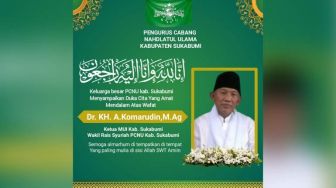 Innalillahi, MUI dan Nahdlatul Ulama Kabupaten Sukabumi Berduka