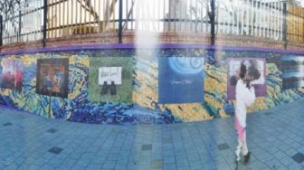 Mural V BTS Sepanjang 33M Jadi Wisata Turis di Daegu