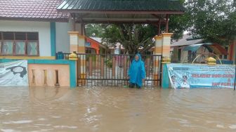 Banyak Fasilitas Sekolah di Aceh Timur Rusak Berat Diterjang Banjir