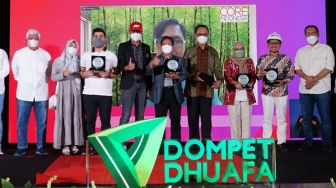 Di Tengah Pandemi 2021, Dompet Dhuafa Catat Pertumbuhan Donatur hingga 15%