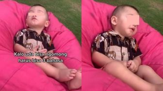 Viral Bayi Diajari Ngomong 3 Bahasa, Reaksinya Disorot: Overthinking Sejak Dini