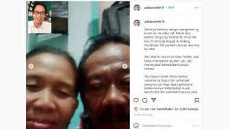 Lewat Video Call, Addie MS Kagum dengan Ibu Pengamen Keroncong Asal Malang yang Viral