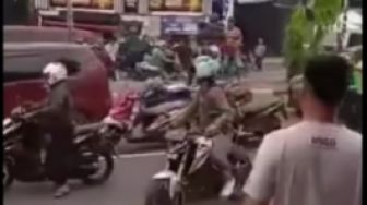 Viral! Aksi Pengejaran Pelaku Tabrak Lari di Cirebon Bak Film Action