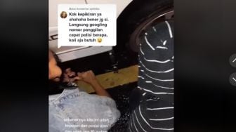 Curhat Pemobil Alami Pecah Ban di Malam Hari saat Hujan, Sebut Polisi sebagai Pahlawan