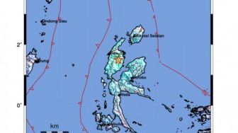 Halmahera Utara Diguncang 61 Gempa dalam Dua Hari Terakhir, Mengarah ke Gempa Swarm