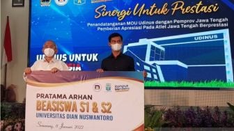 Barmain Bagus di Piala AFF 2020, Pratama Arhan dapat Beasiswa S1 dan S2 di Udinus