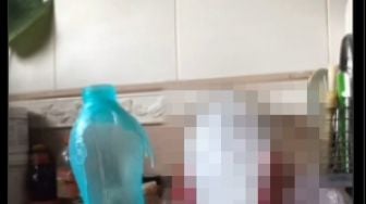 Botol Pecah Gegara Disimpan di Freezer, Penampakan Es Batu Malah Bikin Publik Salfok