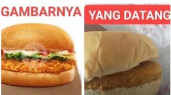 Warga Palopo Kecele, Burger Untuk Anak Tidak Sesuai Gambar Iklan KFC