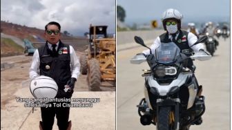 Intip Harga Motor Ridwan Kamil yang Digunakan untuk Pantau Proyek Tol, Setara Pajero Sport
