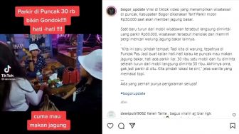 Viral, Parkir di Puncak Bogor Patok Tarif Rp 30 Ribu, Wisatawan Ini Bandingkan ke Mall