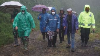 Pemkab Batang Siapkan Jalan Darurat di Lokasi Longsor Kecamatan Bawang