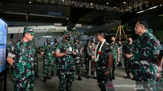 Tinjau Perpindahan Skudron Udara ke Bandung, Panglima TNI: Perlu Energi Ekstra