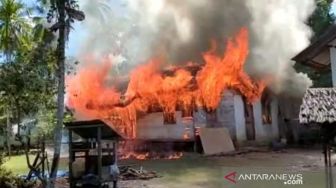 Rumah Warga di Aceh Barat Musnah Terbakar