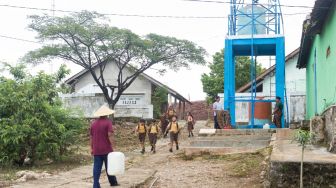 Dusun Wuni Kini Tak Lagi Kesulitan Air Bersih Berkat Bantuan PT Semen Gresik