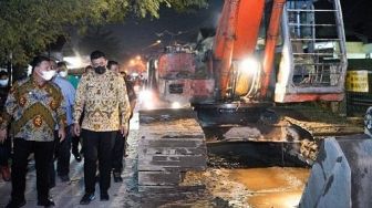 Pengerjaan Drainase Jalan Sei Belutu Medan Selesai dalam Seminggu