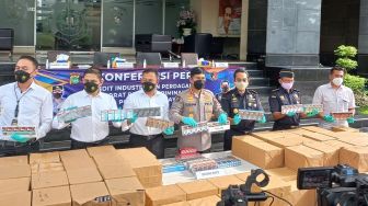 Polda Metro Jaya Ungkap Peredaran Rokok Ilegal Tanpa Cukai Rugikan Negara Rp350 Juta
